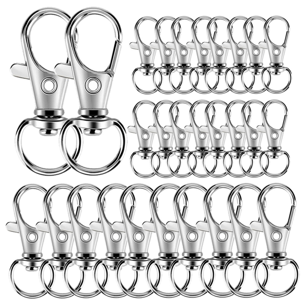 Jewelry Making Rings - 25-200 Buah Gantungan Kunci Lobster Clasp