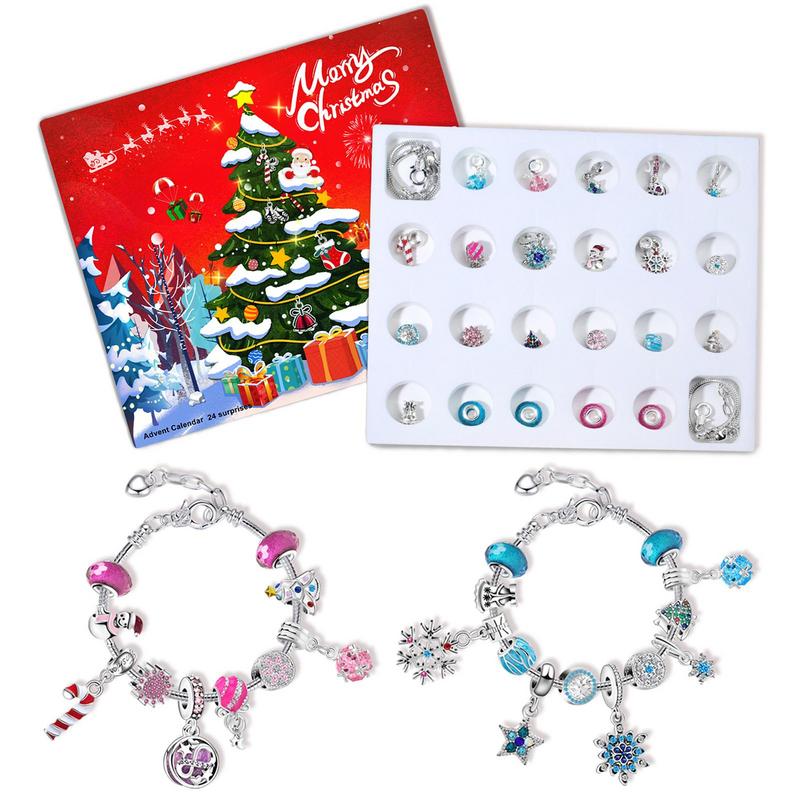 Jewelry Making Advent Calendar - Kalender kedatangan Perhiasan Set Perhiasan 24
