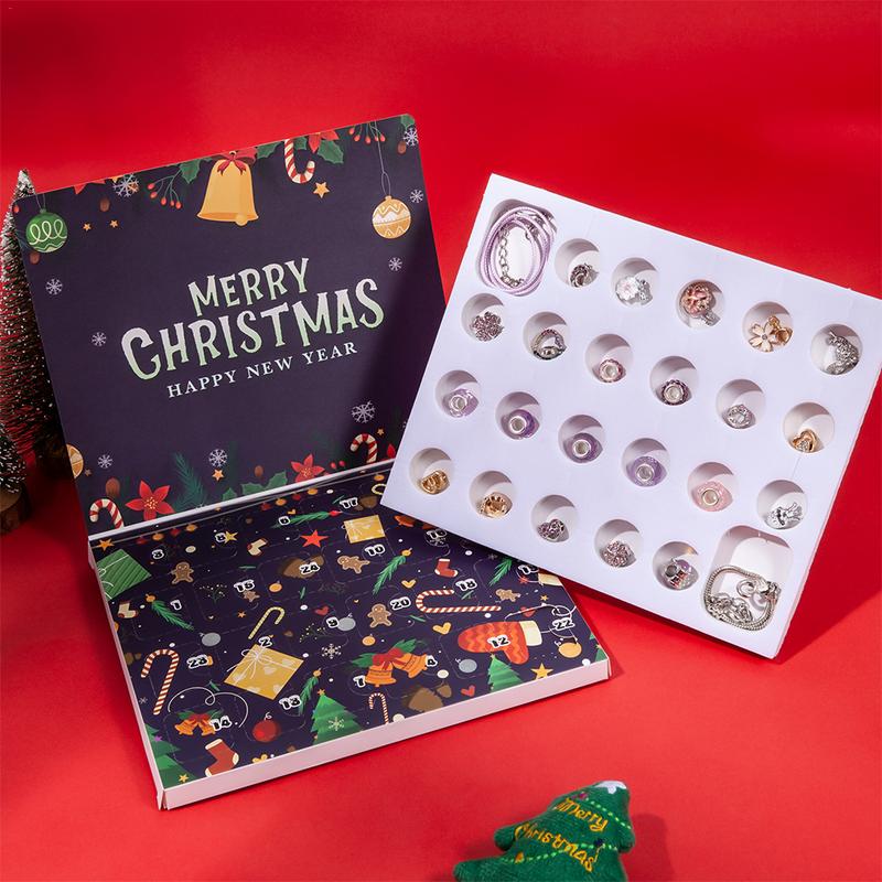 Jewelry Making Advent Calendar - Kit membuat perhiasan gelang kalender kedatangan