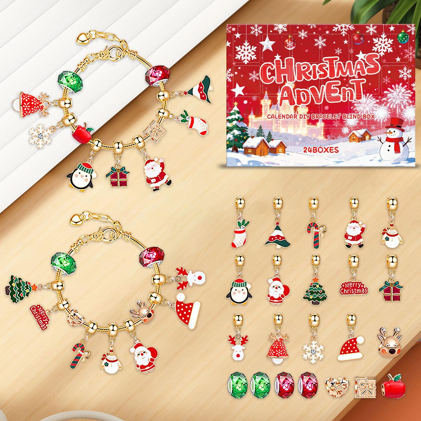 Jewelry Making Advent Calendar - Kalender Advent Pembuatan Perhiasan Kit Hitung
