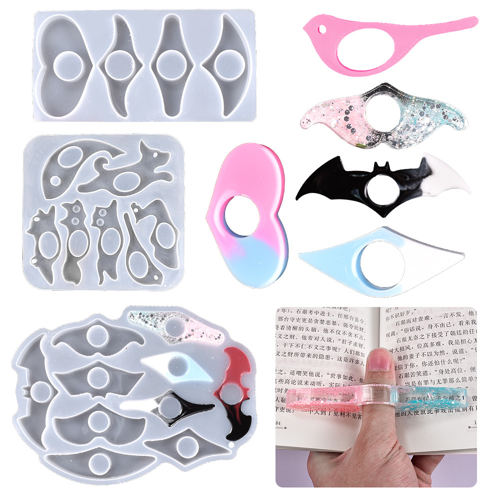 Jewelry Making Uv Resin Kit - DIY Kristal Cermin Silikon Cetakan Multi-gaya