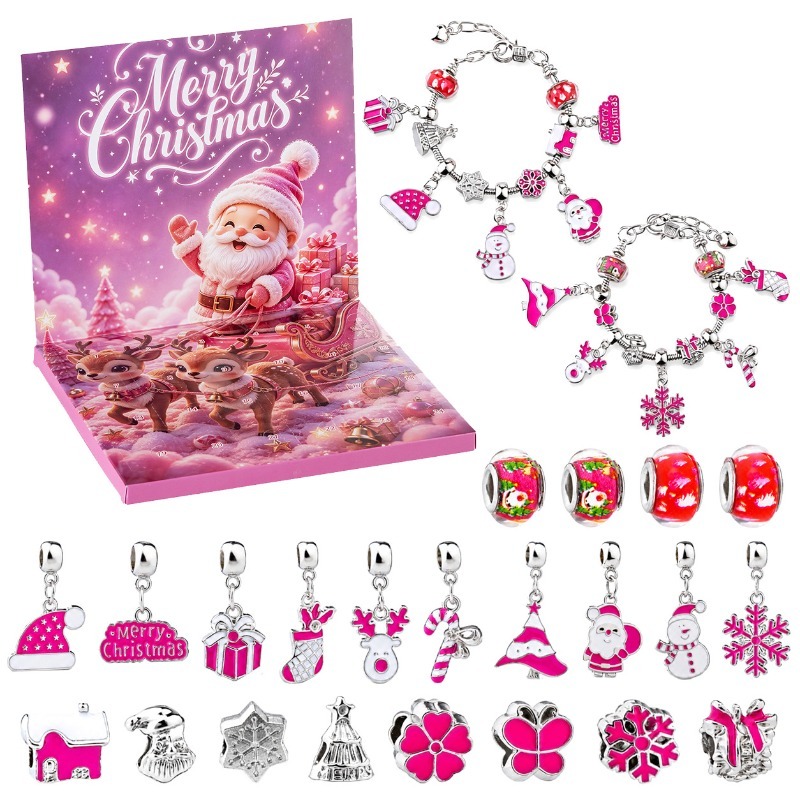 Jewelry Making Advent Calendar - Kalender Advent Natal 2026 Hadiah 24