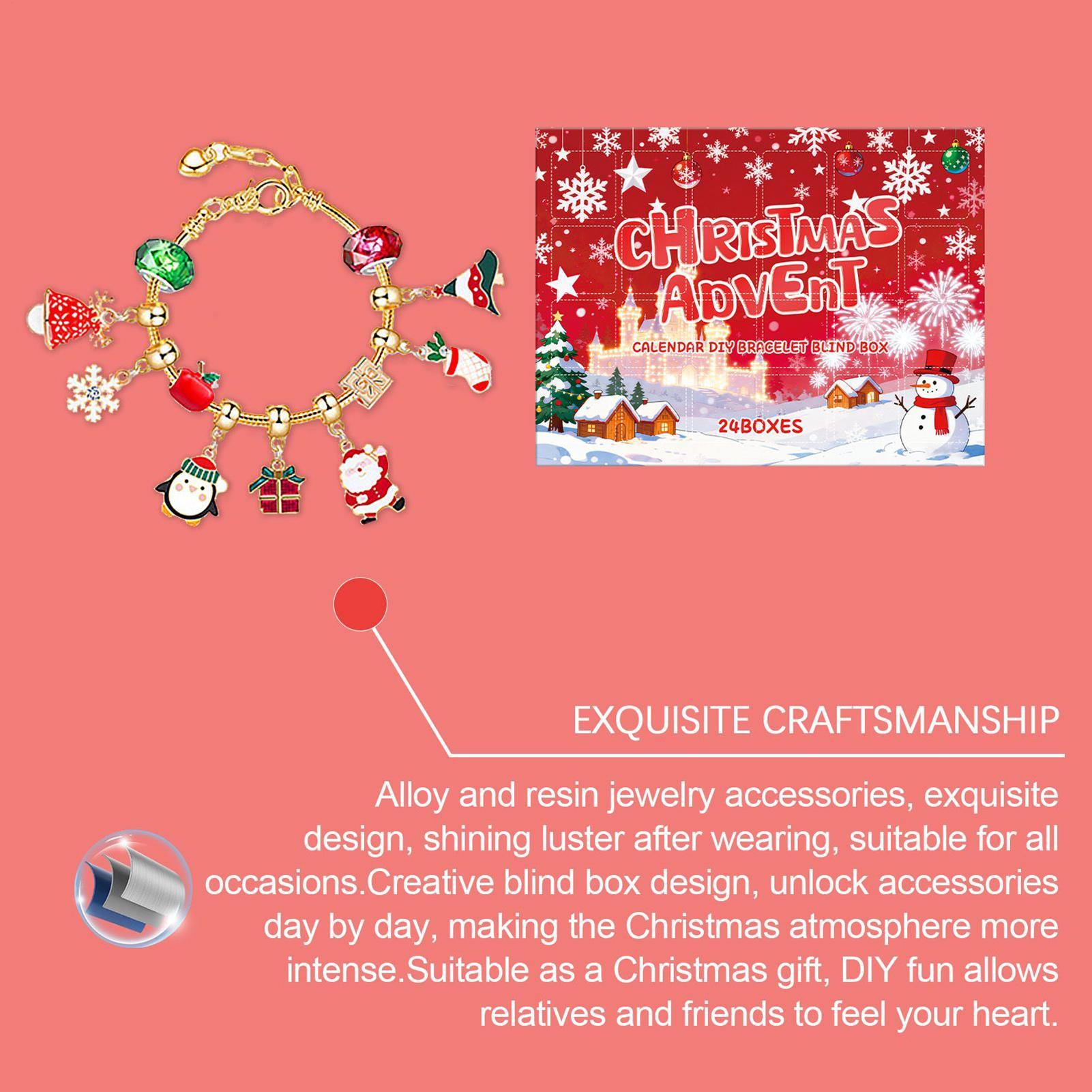 Jewelry Making Advent Calendar - Kalender Perhiasan Advent 24 Hari Pembuatan