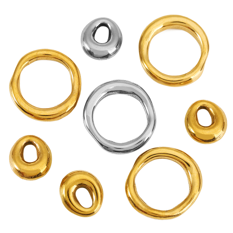 Jewelry Making Materials Wholesale - 5pcs Konektor Liontin Tetesan Air Bentuk