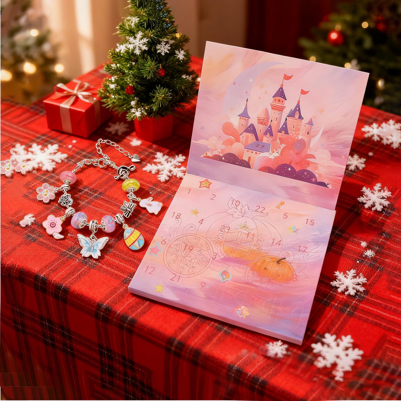 Jewelry Making Advent Calendar - Set Kerajinan DIY Kalender Advent Natal