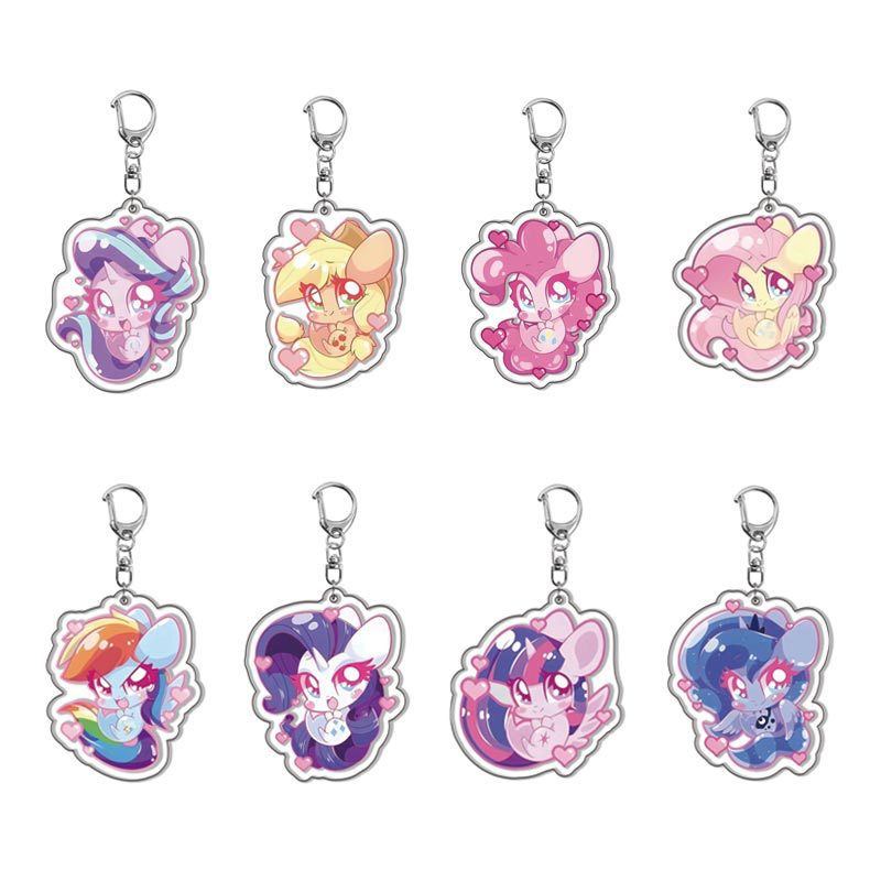 Jewelry Making Rings - My Little Pony Anime Akrilik Kartun