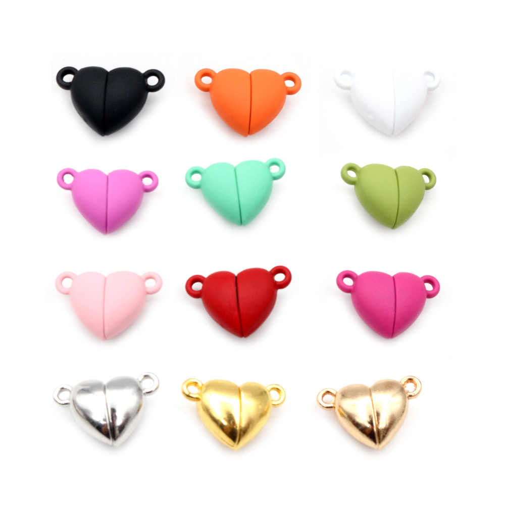 Jewelry Making For Couples - 5 Set Cinta Hati Berbentuk Terhubung