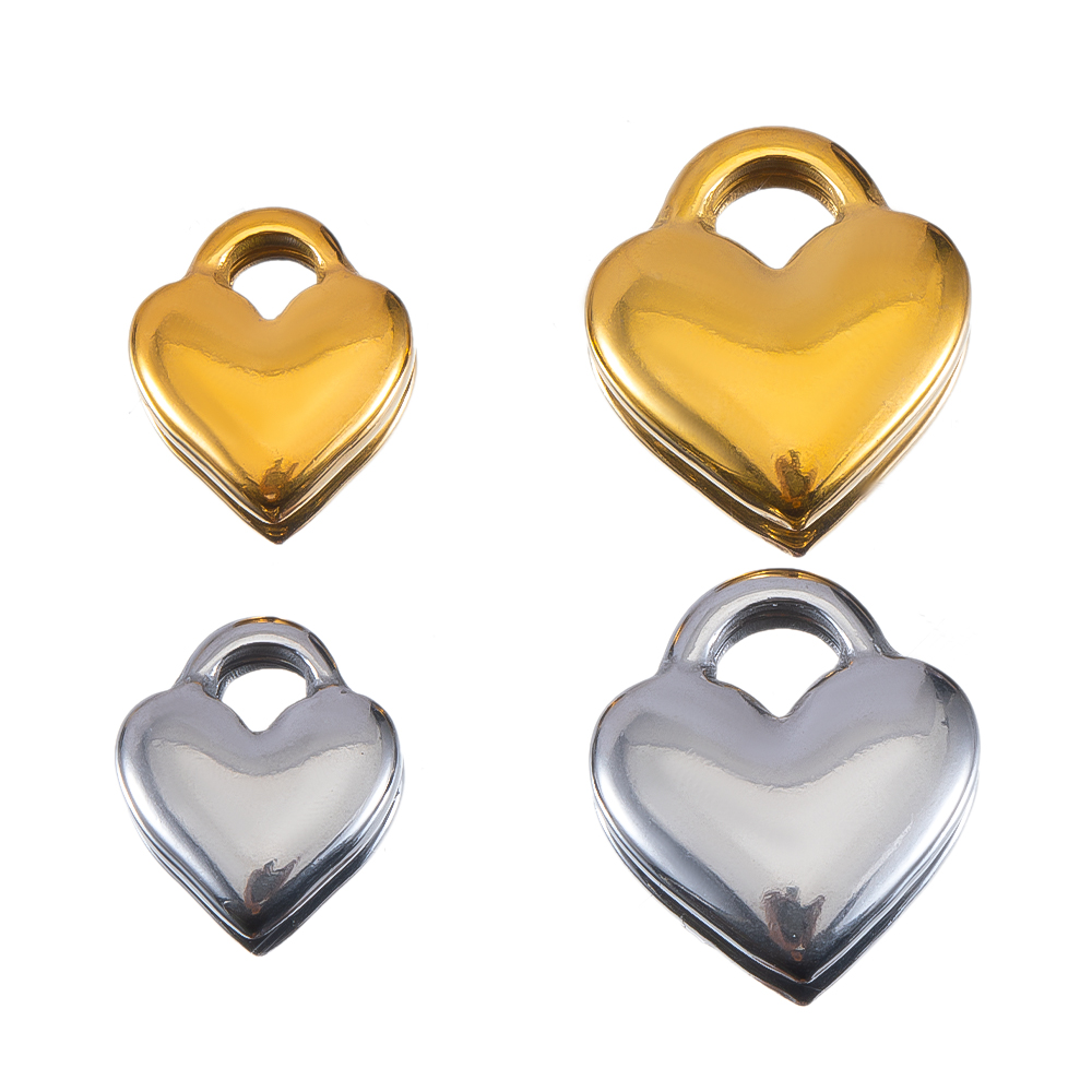 Jewelry Making For Couples - 5 buah Glossy kunci hati jimat