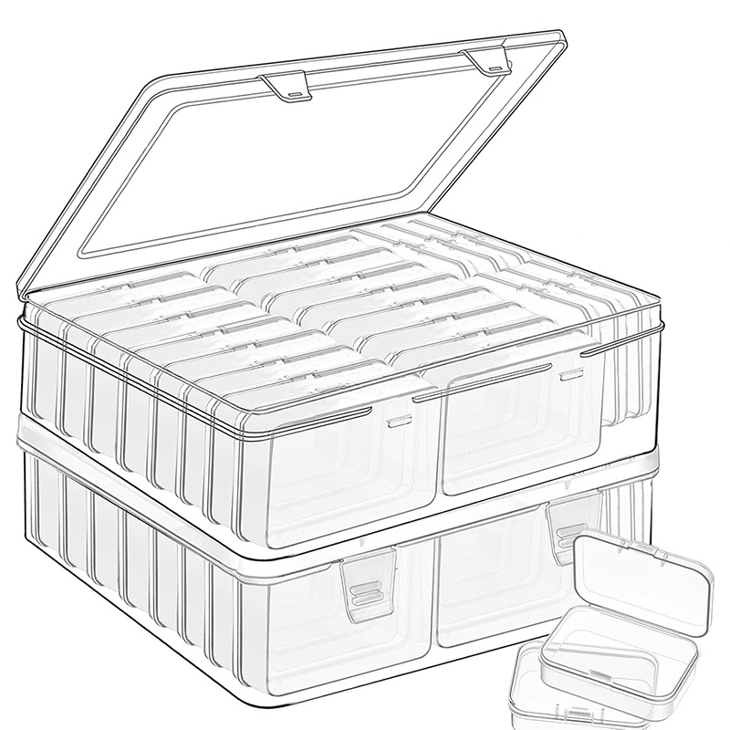 Jewelry Making Store - Set Penyimpanan Manik-manik 22 Buah —