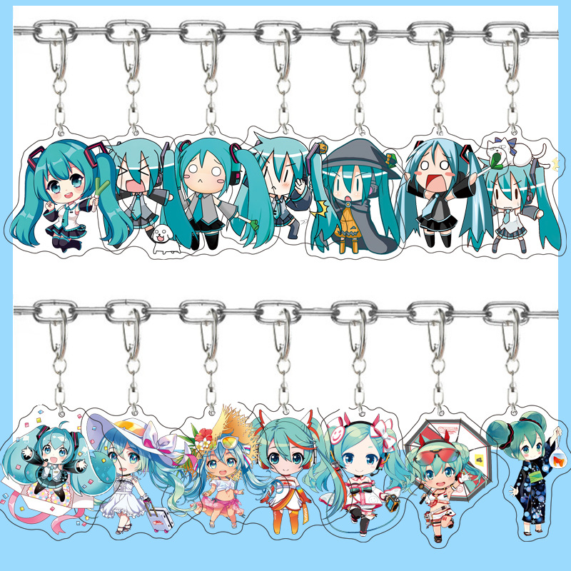 Jewelry Making Rings - Hatsune Miku Anime Akrilik Figur Lucu