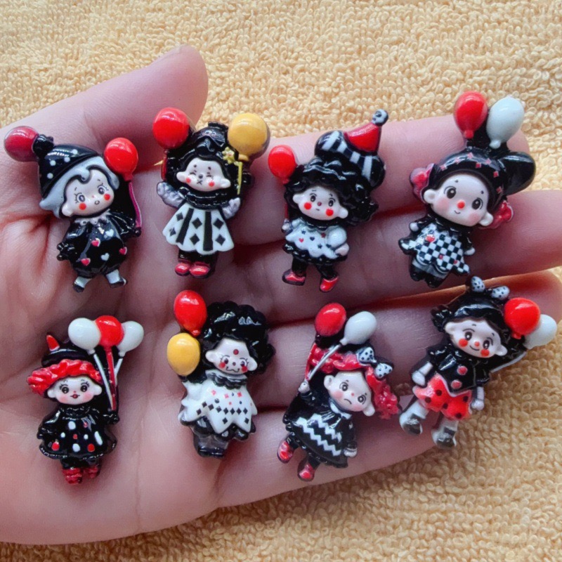 Jewelry Making Box - 12 Buah Balon Joker Aksesori Resin