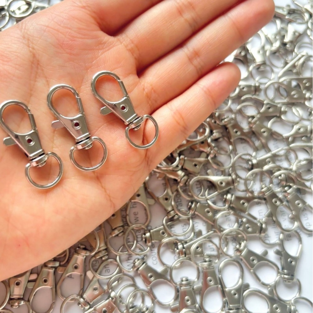 25-200 Buah Gantungan Kunci Lo - Jewelry Making Rings ulasan dan harga