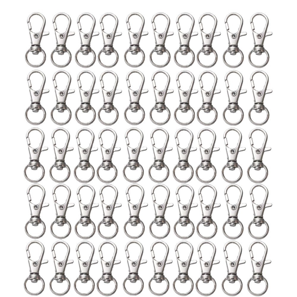 25-200 Buah Gantungan Kunci Lo - Jewelry Making Rings ulasan dan harga