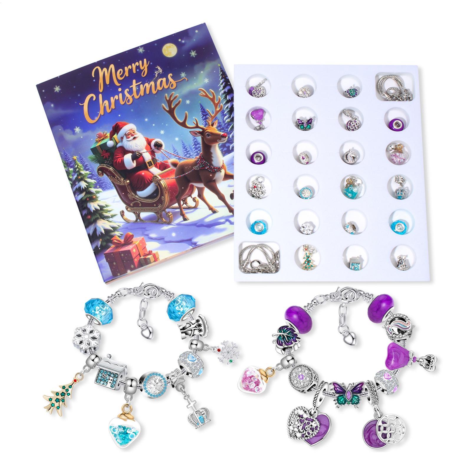 Kotak Hadiah Kalender Advent H - Jewelry Making Advent Calendar ulasan dan harga