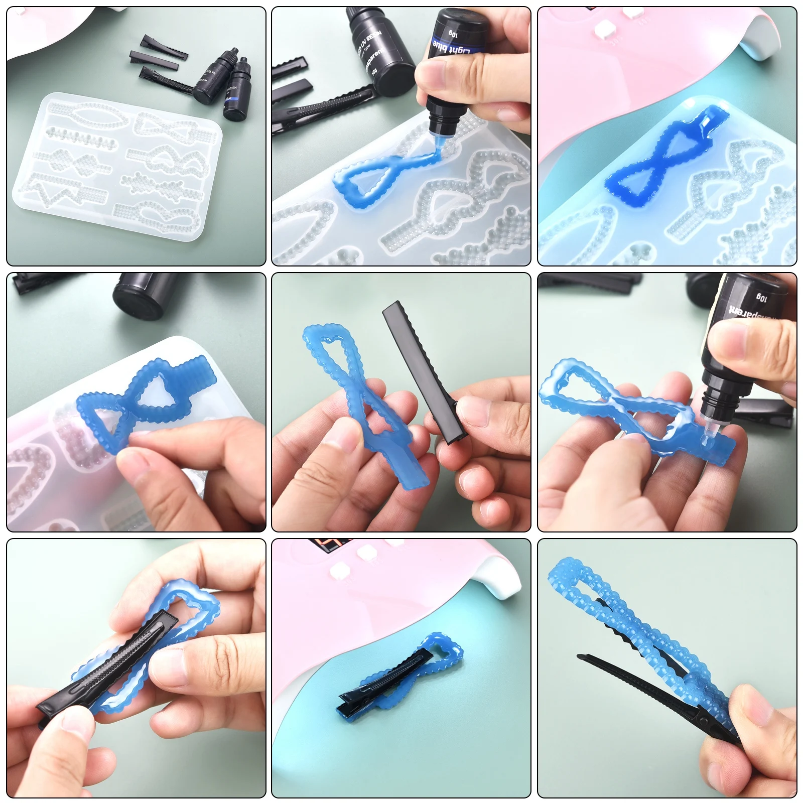 Lem Resin UV 17 Warna 10Ml Lem - Jewelry Making Uv Resin Kit ulasan dan harga