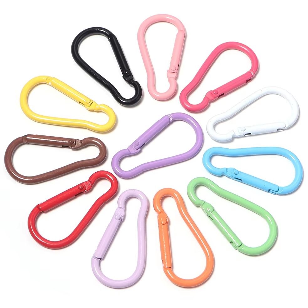 10 Buah Klip Karabiner Bentuk  - Jewelry Making Designs ulasan dan harga
