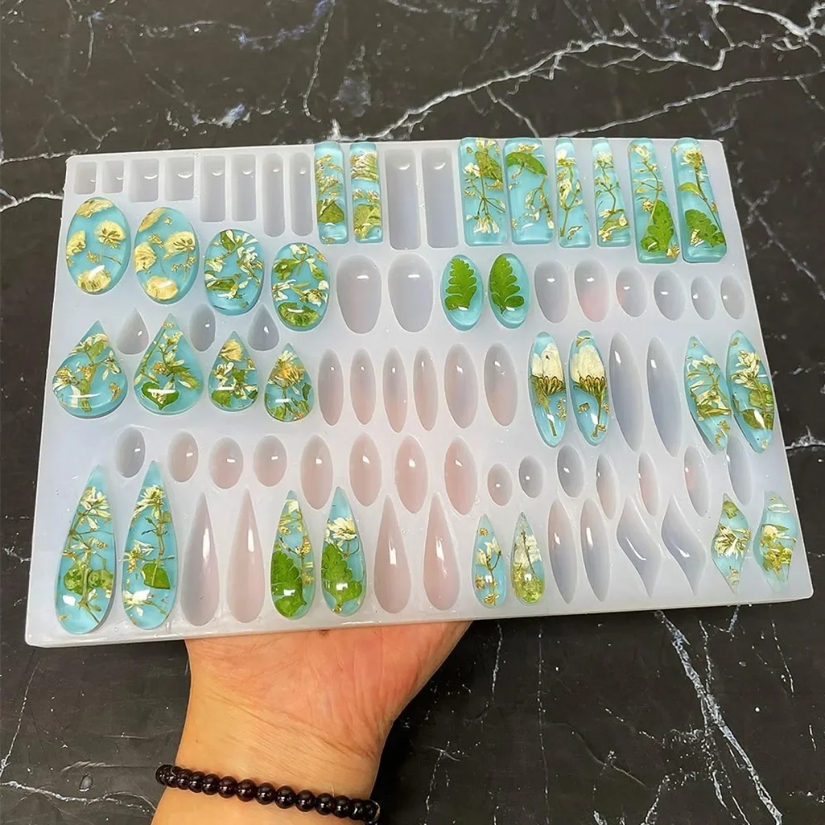 Cetakan Silikon Anting Kancing - Jewelry Making Uv Resin Kit ulasan dan harga