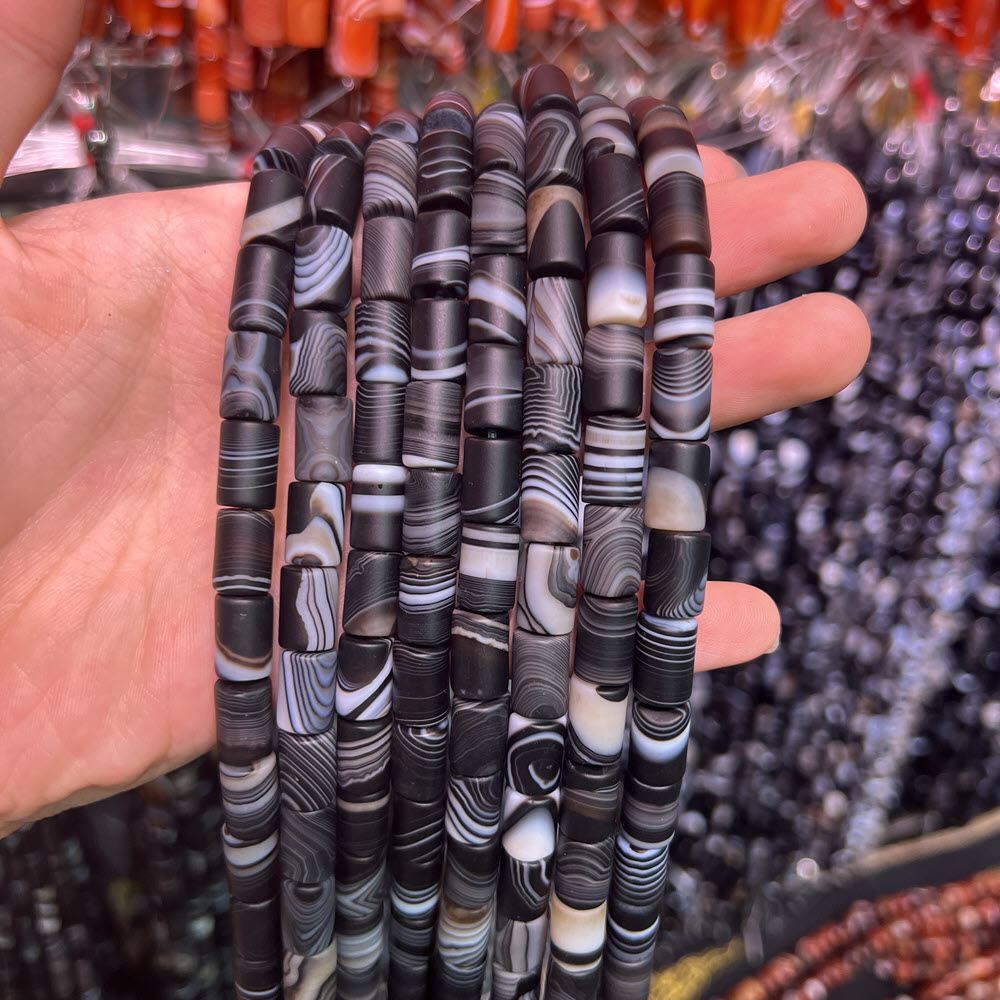 Batu Alam Batu Akik Hitam 10X1 - Jewelry Making Store ulasan dan harga