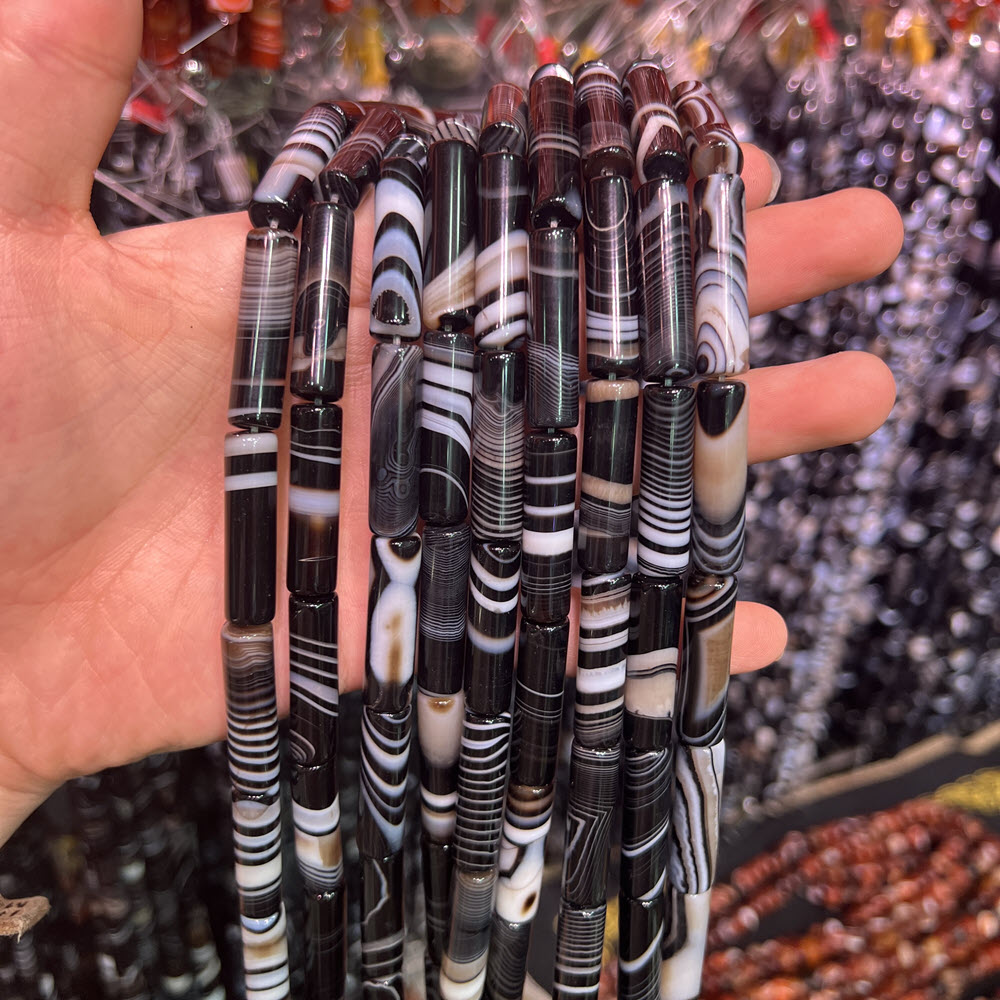 Batu Alam Batu Akik Hitam 10X1 - Jewelry Making Store ulasan dan harga