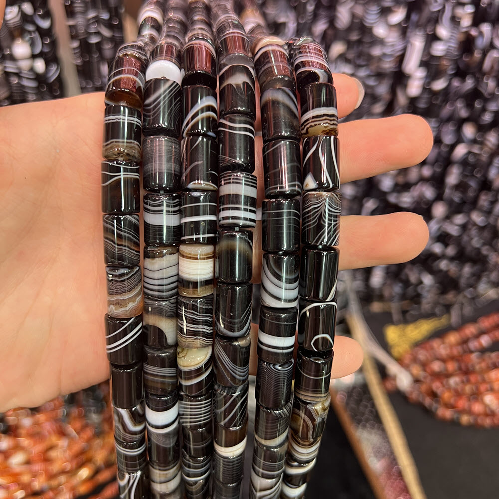 Batu Alam Batu Akik Hitam 10X1 - Jewelry Making Store ulasan dan harga