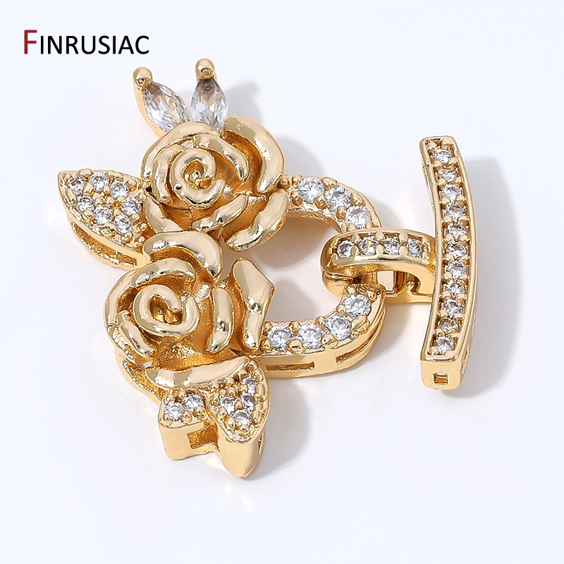 Kancing Mutiara Bunga Zirkon B - Jewelry Making Items ulasan dan harga