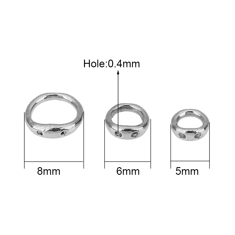 20 Buah Kait Kalung Baja Tahan - Jewelry Making Designs ulasan dan harga