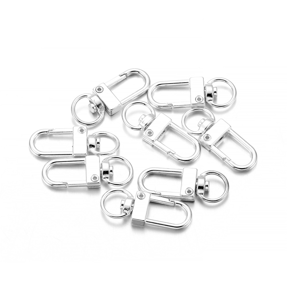 10pcs/pak Pengait Lobster Puta - Jewelry Making Designs ulasan dan harga