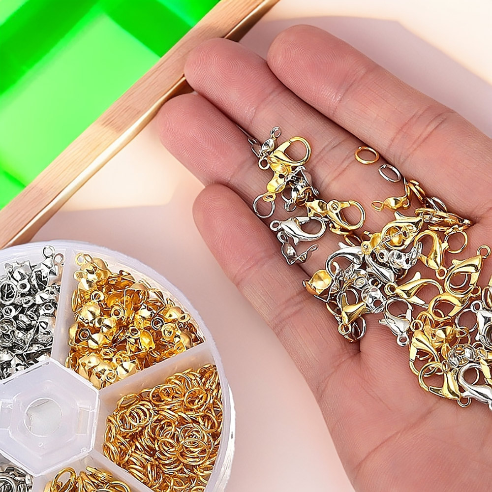 540 pcs Kancing Lobster Baja A - Jewelry Making Materials Wholesale ulasan dan harga