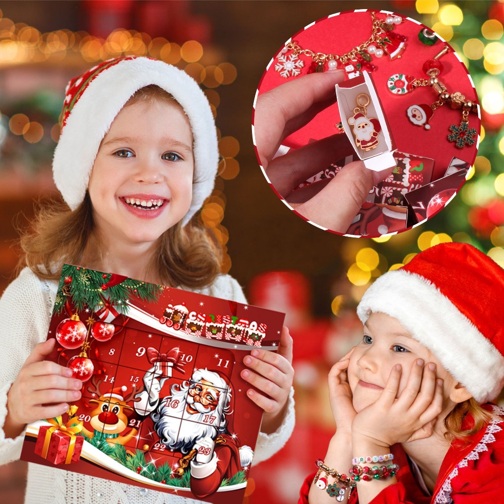 Kit Pembuatan Gelang Kalender  - Jewelry Making Advent Calendar ulasan dan harga