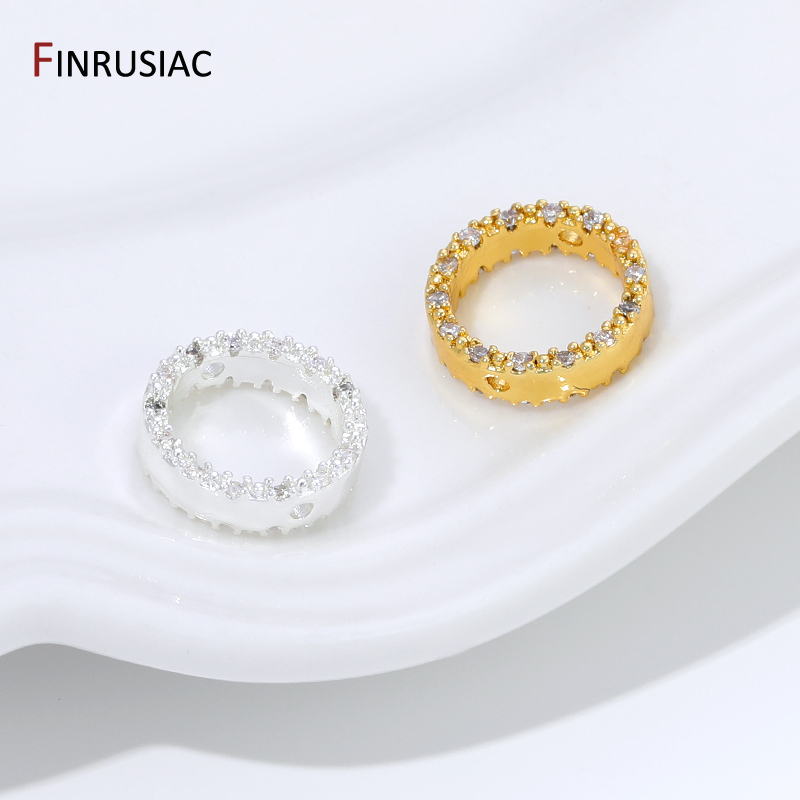 Bingkai Manik Bulat Zirkon Ber - Jewelry Making Items ulasan dan harga
