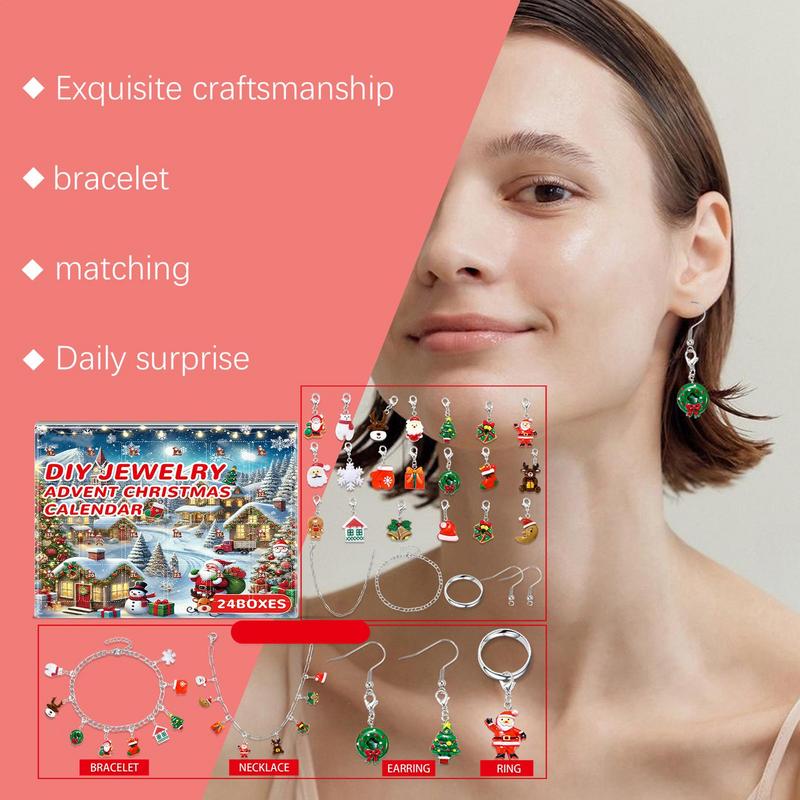 Kotak perhiasan kalender kedat - Jewelry Making Advent Calendar ulasan dan harga