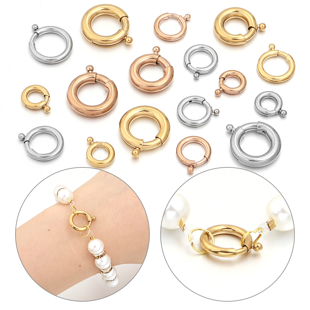 2pcs Gesper Pegas Baja Tahan K - Jewelry Making Rings ulasan dan harga