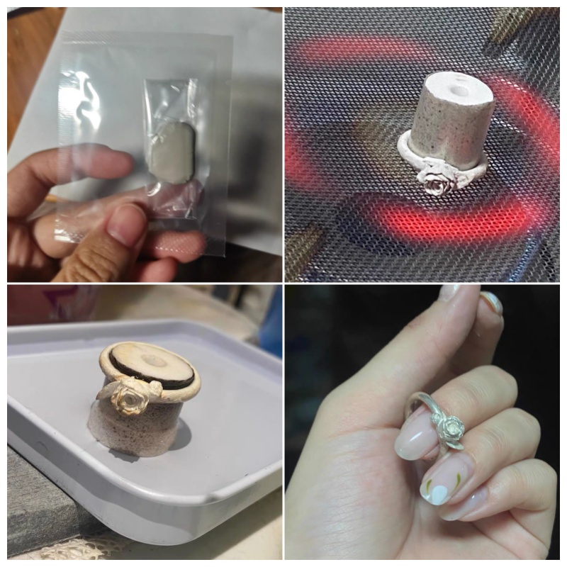 5g/10g Tanah Liat Perak Murni  - Jewelry Making For Couples ulasan dan harga