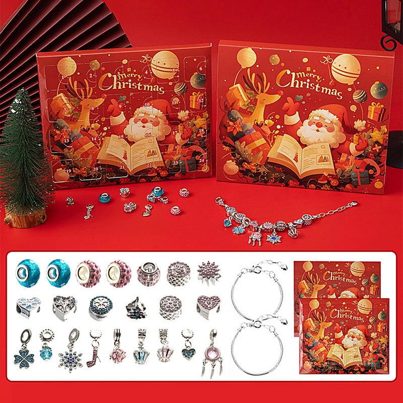 24 hari perhiasan natal kalend - Jewelry Making Advent Calendar ulasan dan harga