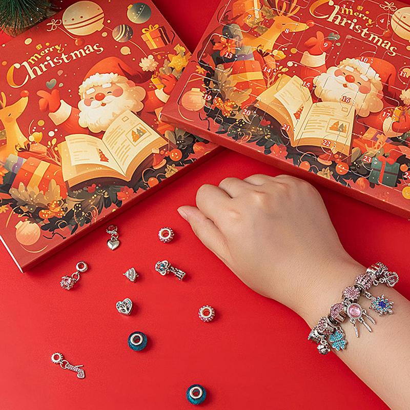 24 hari perhiasan natal kalend - Jewelry Making Advent Calendar ulasan dan harga
