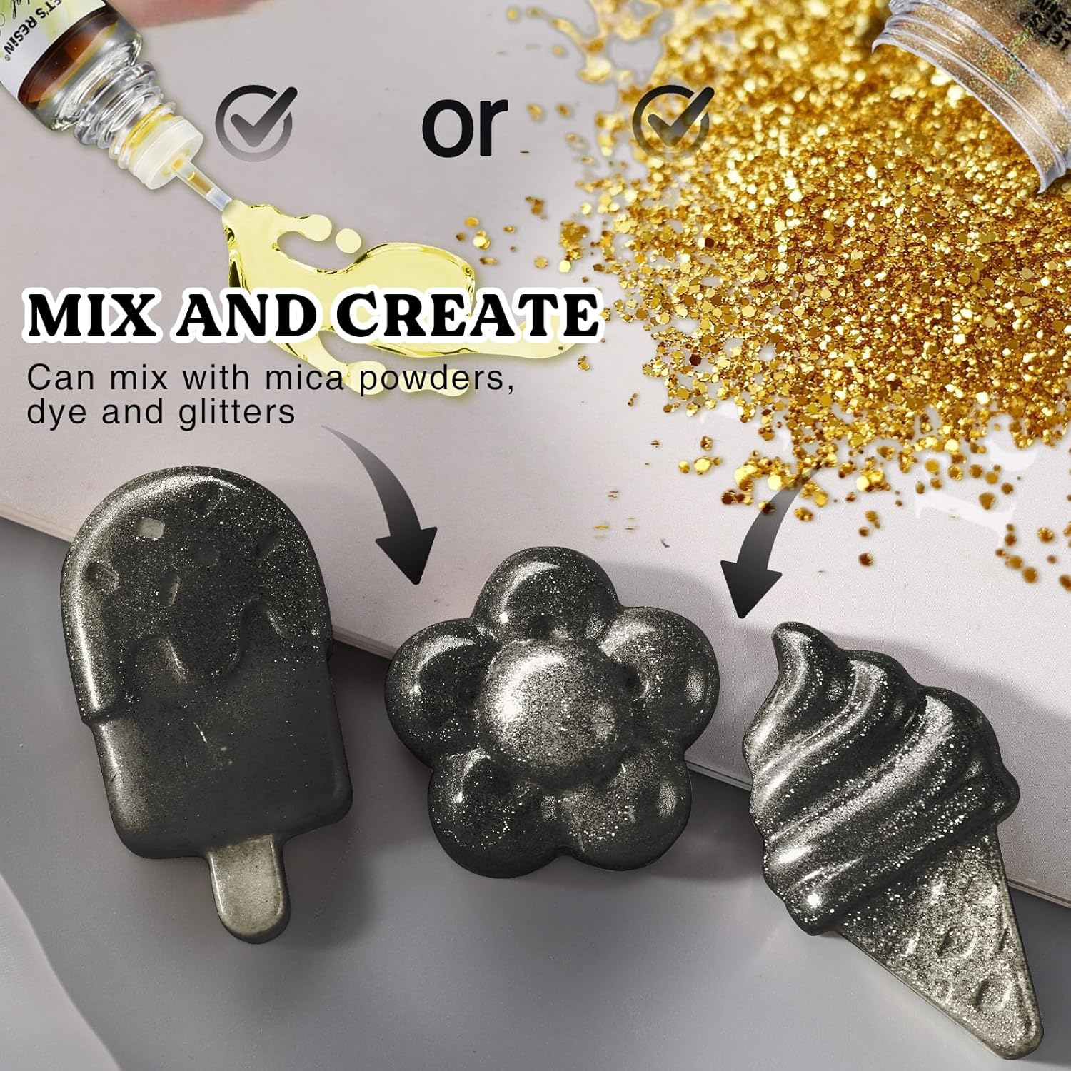 Resin UV Berwarna 100G Resin U - Jewelry Making Uv Resin Kit ulasan dan harga