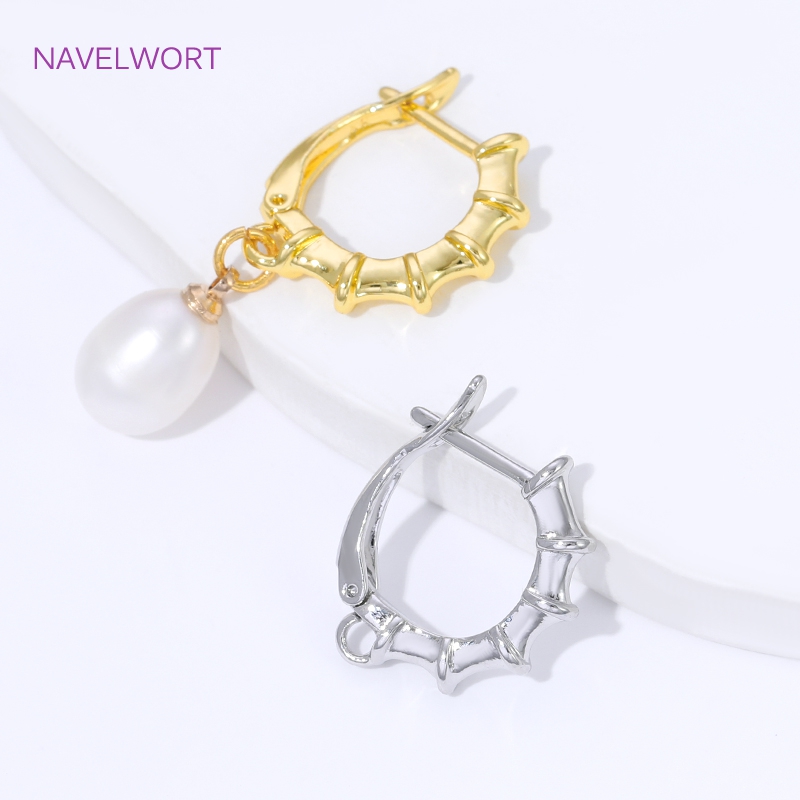 Kait Anting Lapis Emas 18K Hal - Jewelry Making Items ulasan dan harga