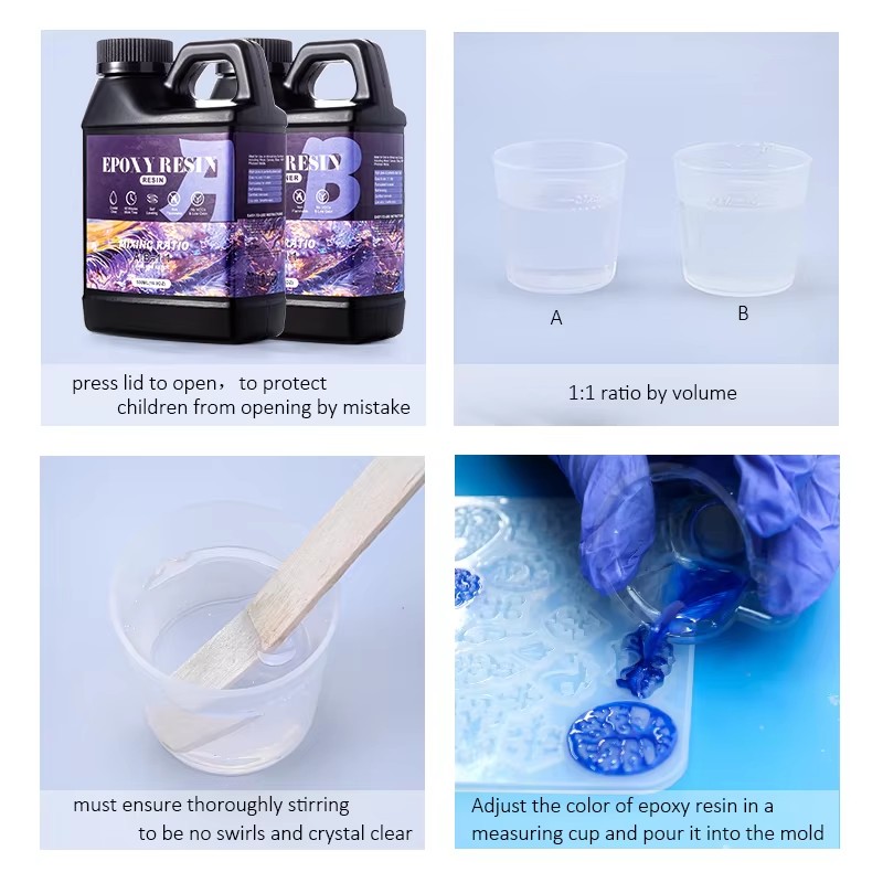 Campuran Mudah 1:1 Kit Resin E - Jewelry Making Uv Resin Kit ulasan dan harga