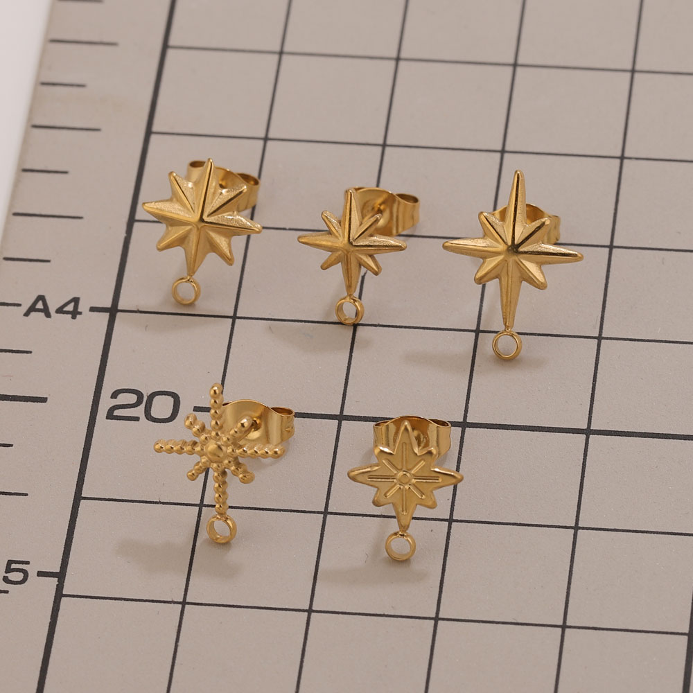 6 pcs Anting-anting Bintang St - Jewelry Making Course ulasan dan harga