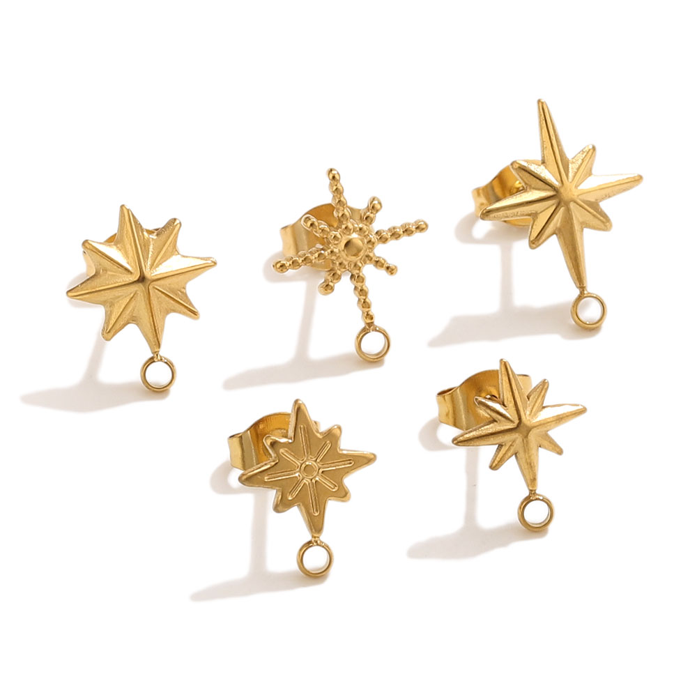6 pcs Anting-anting Bintang St - Jewelry Making Course ulasan dan harga