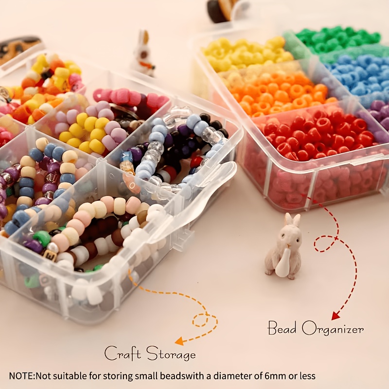 Kotak penyimpanan transparan 5 - Jewelry Making Store ulasan dan harga