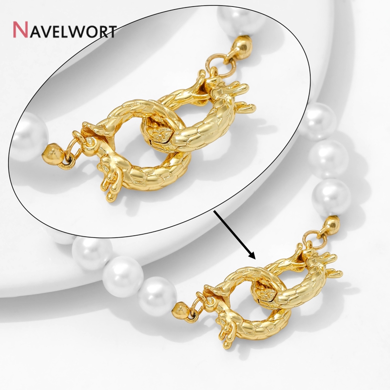 Klip Konektor Berbentuk Naga B - Jewelry Making Items ulasan dan harga