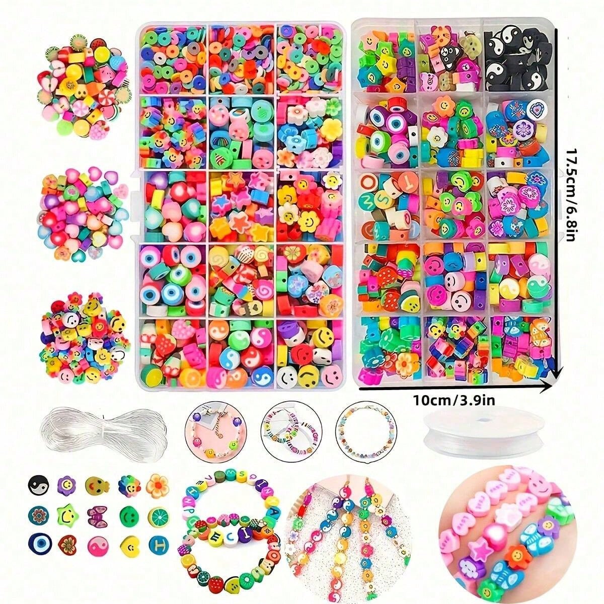 1450/1200/250pcs Set Manik-man - Jewelry Making Box ulasan dan harga