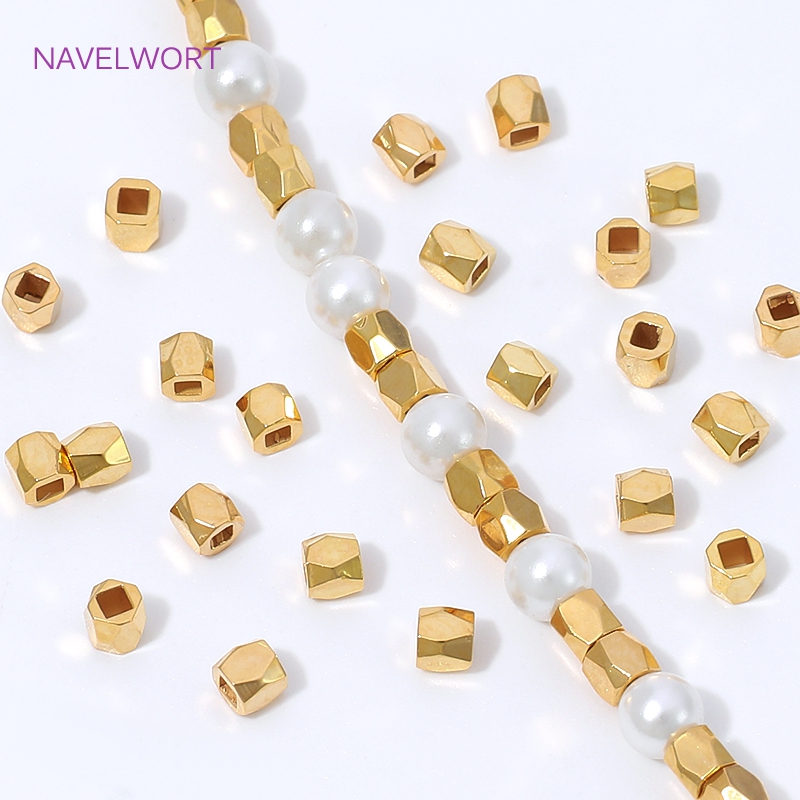 Manik-manik Spacer Potongan Rh - Jewelry Making Items ulasan dan harga