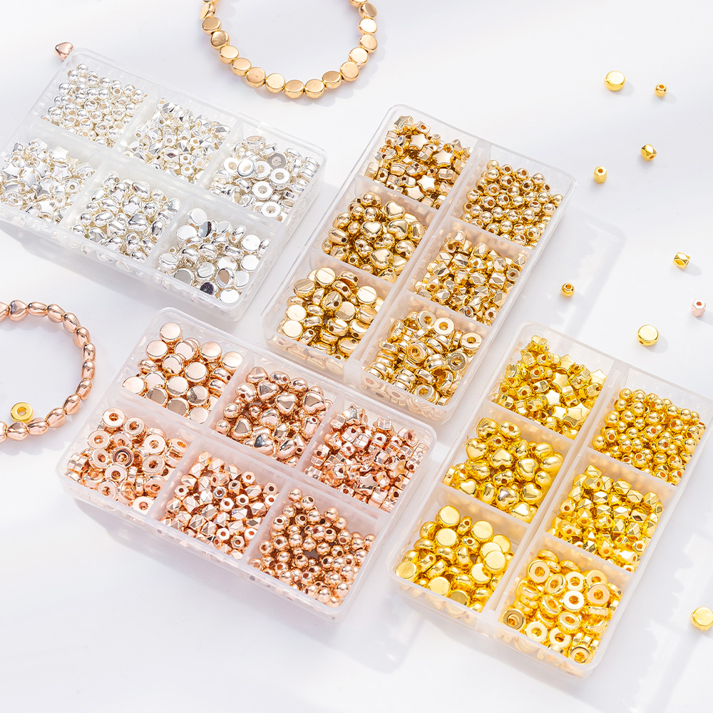 6 GAYA 4 Warna Kotak CCB Manik - Jewelry Making Box ulasan dan harga