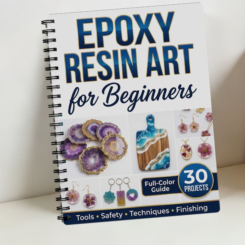 Buku Panduan Seni Resin Epoxy  - Jewelry Making Guide ulasan dan harga