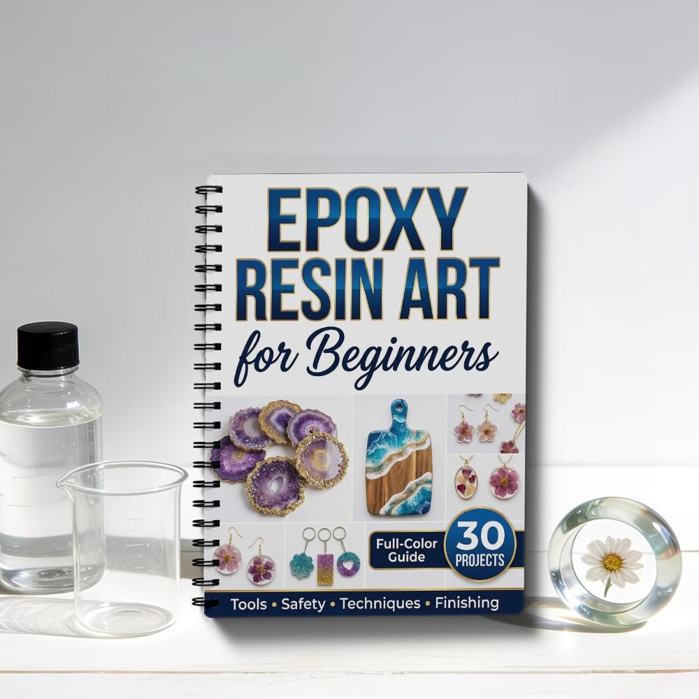 Buku Panduan Seni Resin Epoxy  - Jewelry Making Guide ulasan dan harga