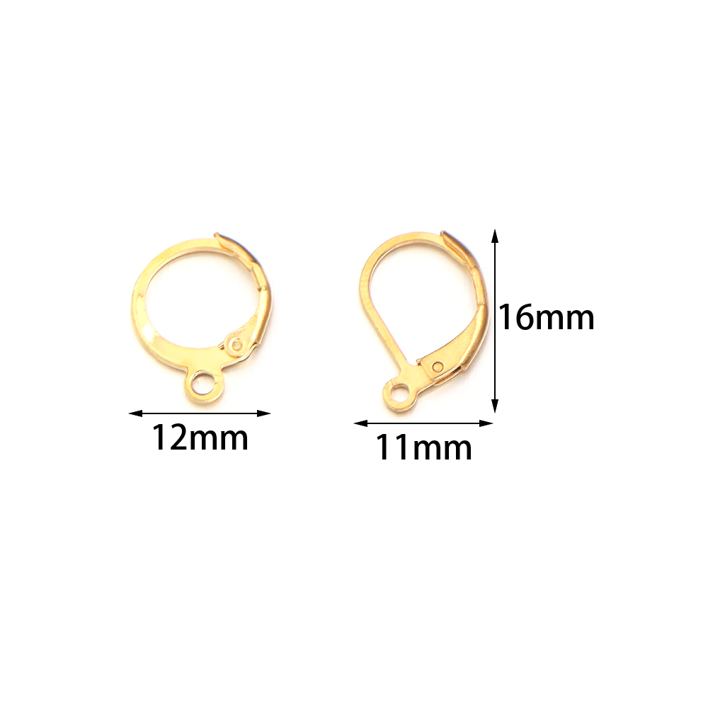 20 Buah/Lot Kait Telinga Baja  - Jewelry Making Designs ulasan dan harga