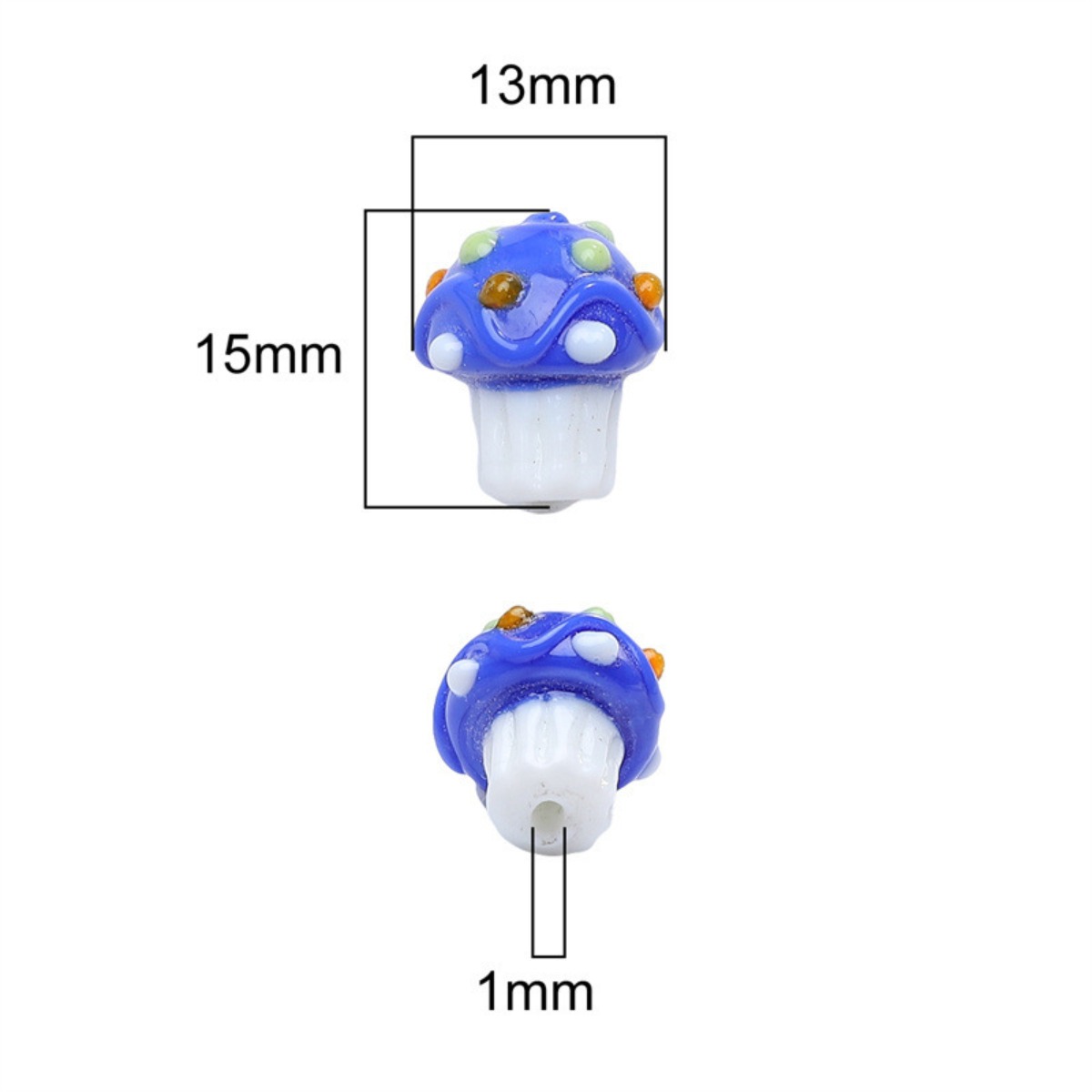 SW13 1 Buah 15Mm Manik-manik K - Jewelry Making For Couples ulasan dan harga