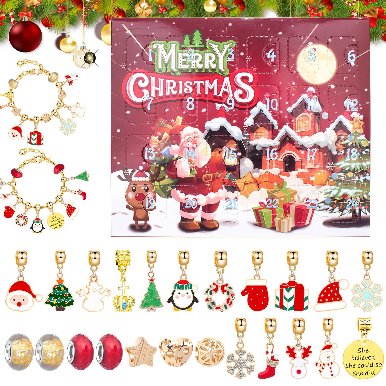 Kalender Advent Manik-manik Ge - Jewelry Making Advent Calendar ulasan dan harga